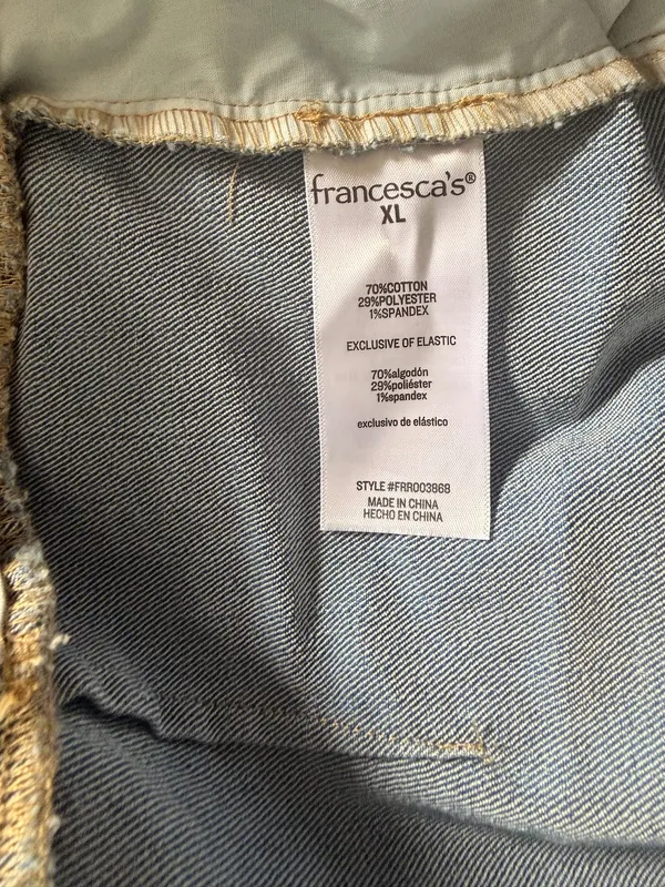Denim Jumpsuit Francesca's - Image 5