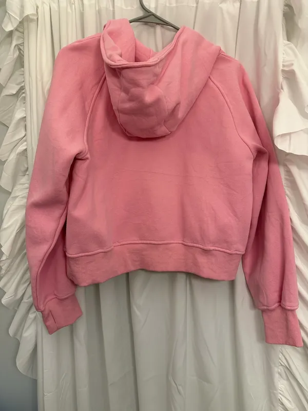 Amazon Pink half zip hoodie - Image 2