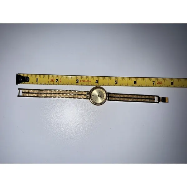 J.B. Champion Watch‎ Women's Quartz Japan Gold Tone Needs New Battery - Image 7