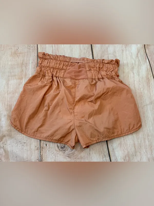 FP Movement Free People Womens Peach The Way Home Athletic Shorts Medium Pull On - Image 8