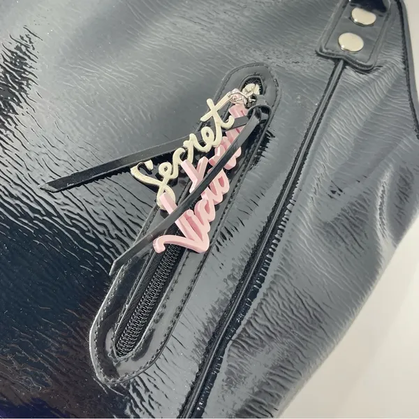 Victoria’s Secrete Black Tote Bag - Image 7