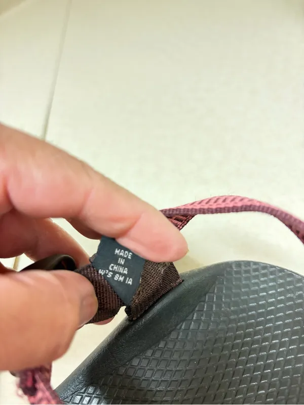 Chaco Vibran Zx/2 Classic Double Strap Toe Loop Sandals Marrón Size W8 - Image 7
