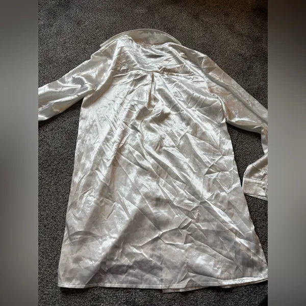 Princess Polly Satin Button Down - Image 3