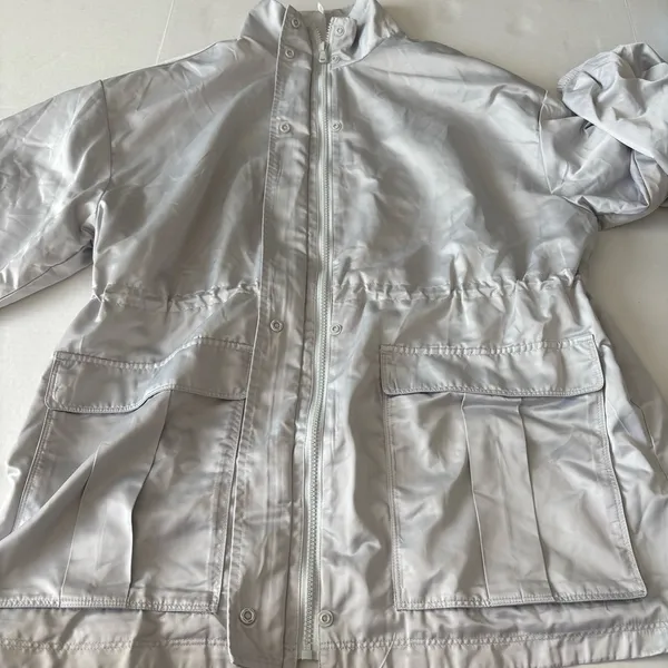 NWT  Utility Parka mineral gray size small - Image 12
