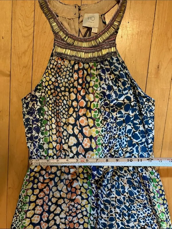 HD in Paris Anthropologie Mayacamas Maxi Dress Size 0 - Image 11