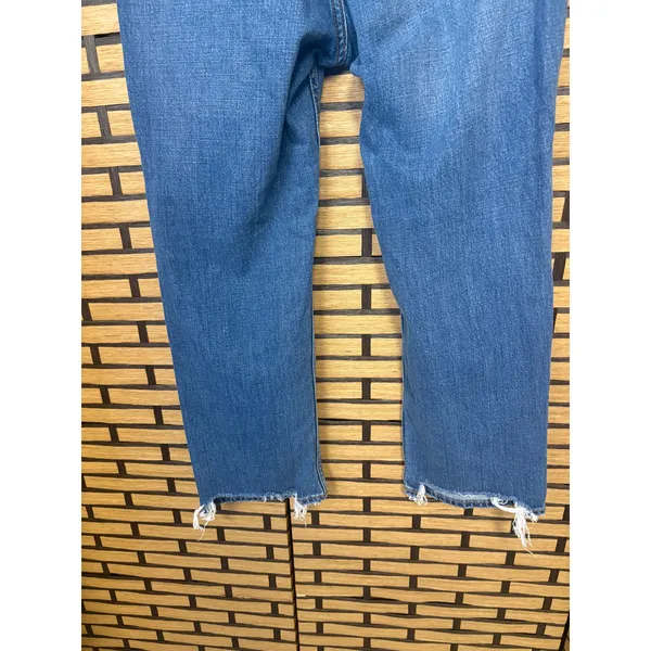 Abercrombie & Fitch The Ankle Straight Ultra High Rise‎ Jeans Size 28/6S - Image 6