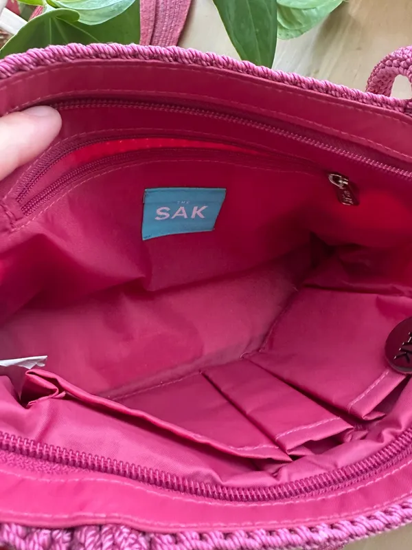 The Sak Rainbow Crochet Shoulder Bag - Image 4