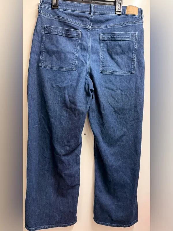 American Eagle AE Super High-Waisted Baggy Wide-Leg Jean 14 Short - Image 6