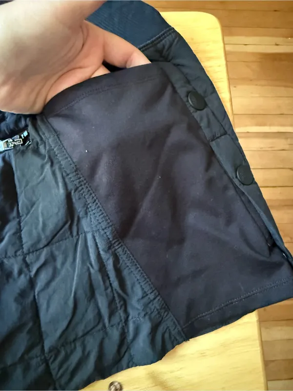 FP‎ Movement by Free People Black Quilted Mini Skirt with Side Snap size XS - Image 5