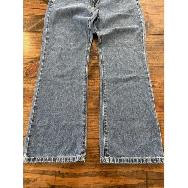 Tommy Hilfiger Jeans Womens 13/30 Vintage Freedom Y2K Pants Flag Patch USA Adult - Image 9