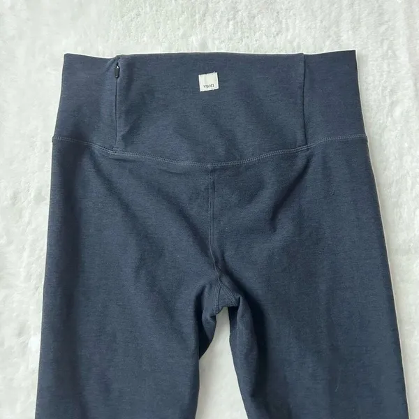 Vuori Clean Elevation Women's Performance Leggings Midnight Heather Size Medium - Image 3