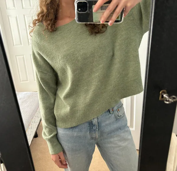 Sweater Green Size M - Image 3