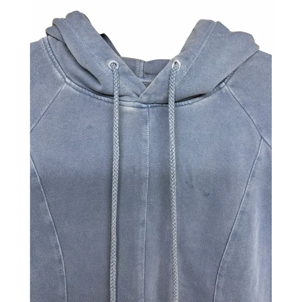 Anthropologie Pilcro & The‎ Letterpress Blue Flynn Hoodie Sweatshirt Size Medium - Image 3