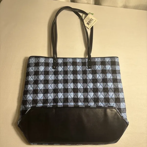 NWT‎ Vera Bradley Alpine Check Tote Bag Shoulder Purse Retired - Image 7