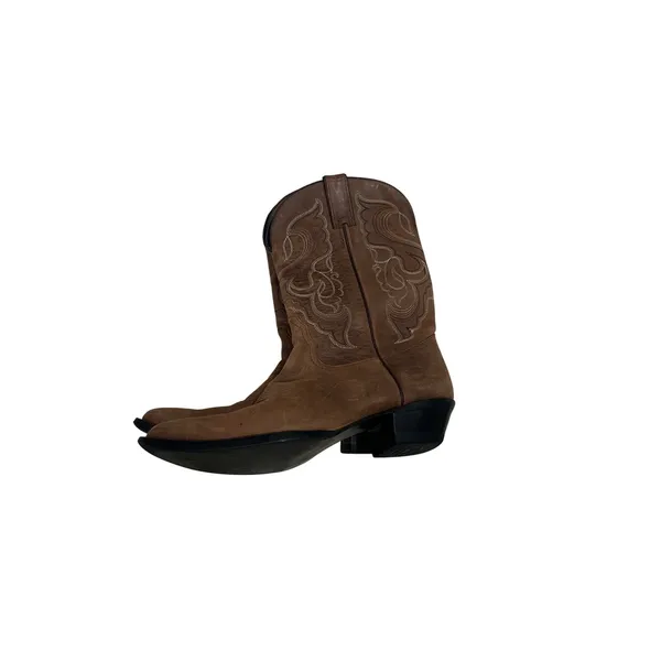 Tony Lama women's‎ cowboy boots 7.5 Brown - Image 6
