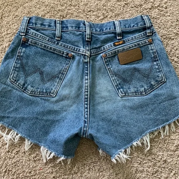 Wrangler Distressed Vintage Shorts - Image 2