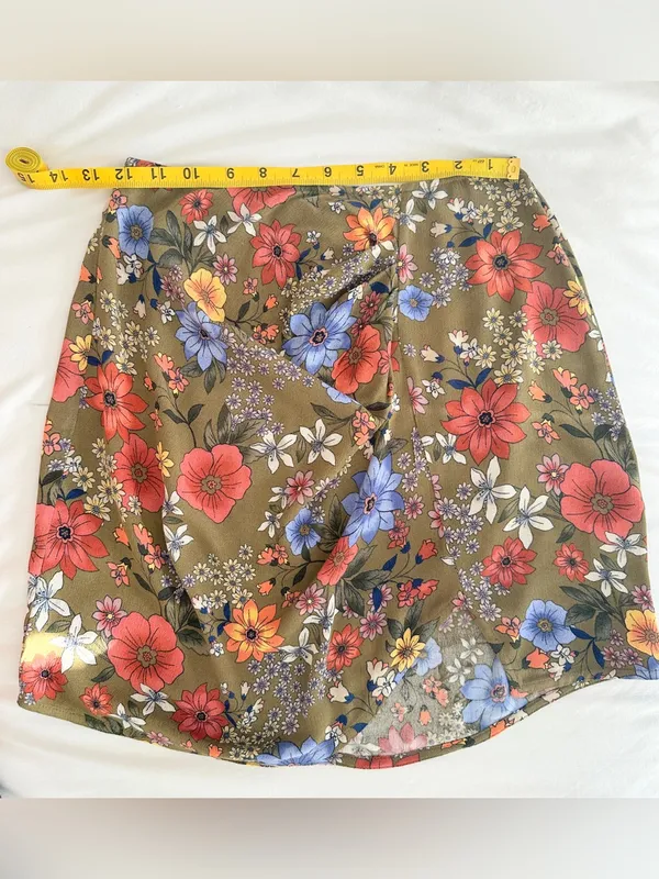 O’Neill Bandi Mini Skirt – Olive/Floral – S - Image 8