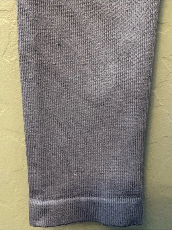 Spiritual Gangster periwinkle blue gray colored leggings size medium large - Image 4