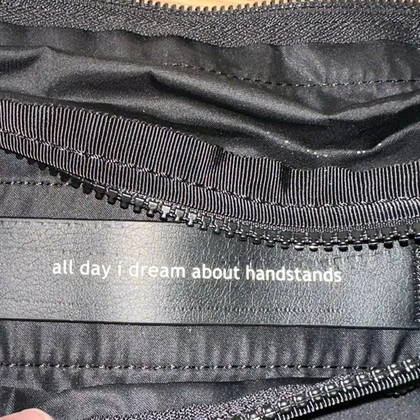 Lululemon‎ All Day Asana Black Nylon Tote Gym Travel Bag - Image 6