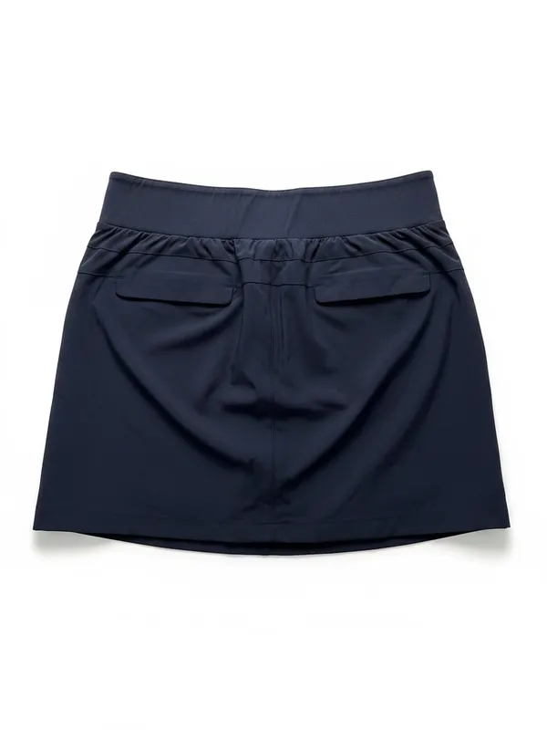 Quince Performance Skort Women Medium Navy Blue Active Tennis Golf - Image 3