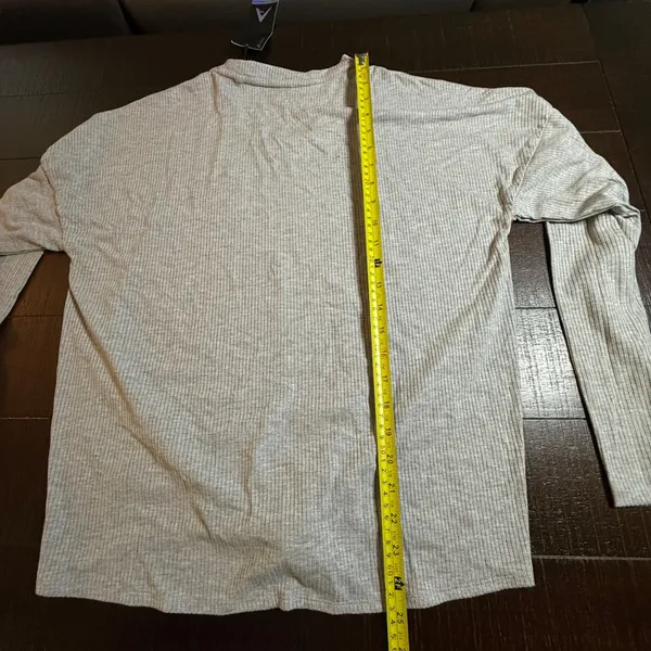 Antigua Pro Football Hall of Fame Top Womens L Red Gray Scrimmage Long Sleeve - Image 7