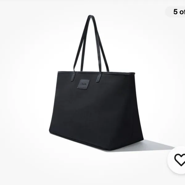 NWT Black Cleobella Canvas Tote Bag - Image 5