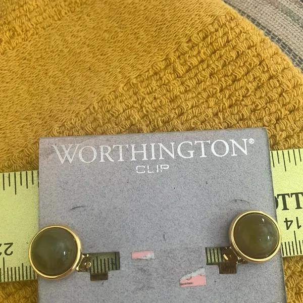 FINAL MARKDOWN Worthington Gold Clip-On Earrings - Image 2
