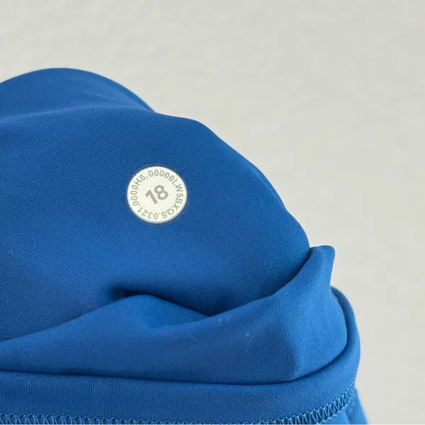 Lululemon Fast and Free High Rise Tight 25" Nulux Symphony Blue Leggings 18 - Image 10