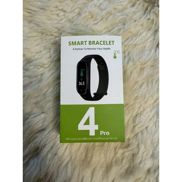 Smart Bracelet 4 Pro HD Color Screen New Untested Health Calories Motion Monitor - Image 3
