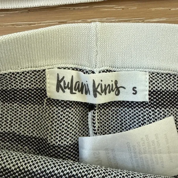 Kulani Kinis Essential Knit Micro Short Halter Zebra Savanna Size S in Stripes - Image 2