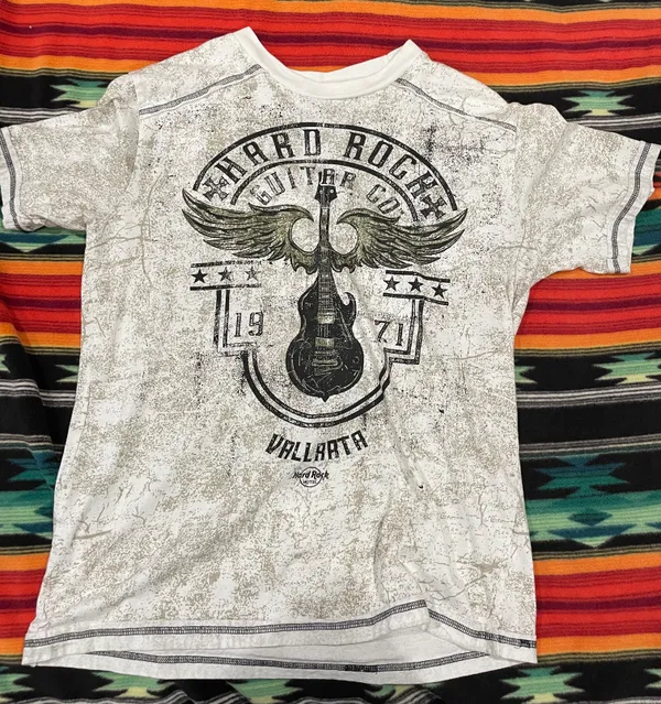 Hard Rock Puerto Vallarta Vintage T-Shirt - Image 2