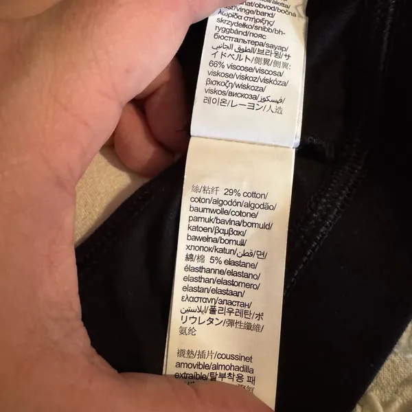 Calvin Klein Small Black Bralette - Image 5