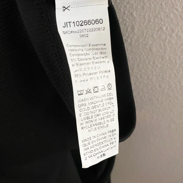 Black Button Retro‎ 90s Grunge Dark Feminine Witchy Whimsigoth Maxi Dress S - Image 3
