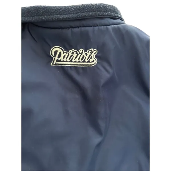 NFL team apparel women’s Patriots zip up fleece jacket sz‎ L - Image 4