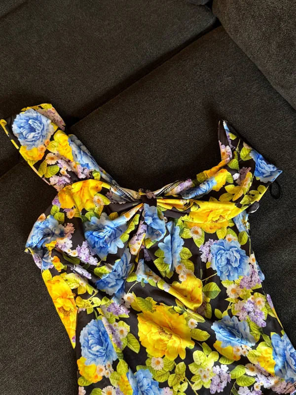 Zara Floral Off Shoulder Bodysuit - Image 2