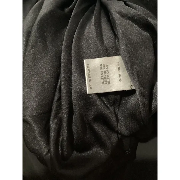 Lucy Paris Black Fit And Flare Maxi Cocktail Dress M - Image 8