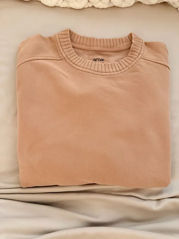 Aerie Casual Crew Neck Sweatshirt - Image 3
