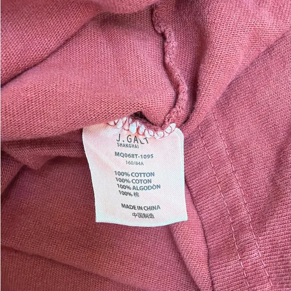 Brandy Melville J. Galt USA Tee Cecillia One Size Red Blue - Image 5