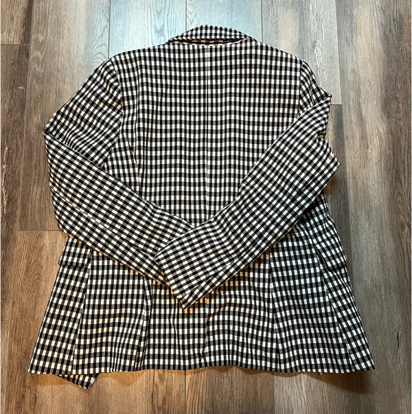Anthropologie Maison d’Amelie Gingham Blazer - Image 2