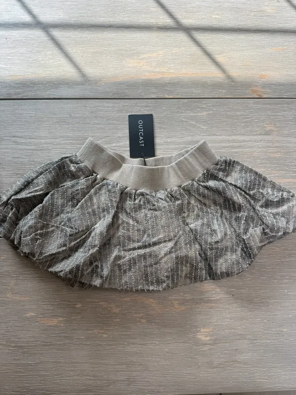 NWT SKIRT ONLY stone camo mini bubble skirt mini skirt #vacation #miniskirt #outcast #club - Image 2