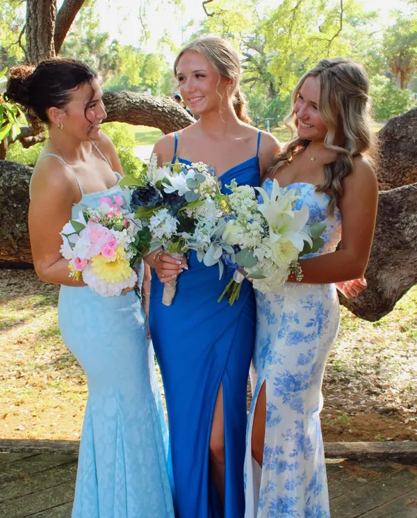 Royal blue prom dress Size 0 - Image 4