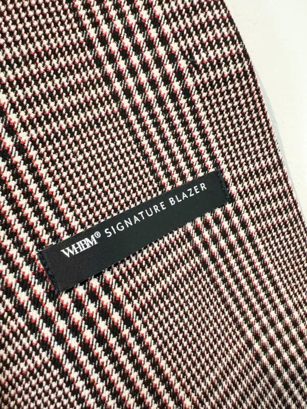 White House Black Market Plaid Signature Blazer Plus Size 14 Academia Corporate - Image 5