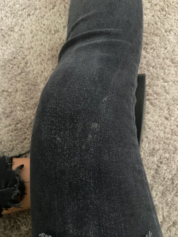 American Eagle Outfitters Black Ripped Jeans - Image 5