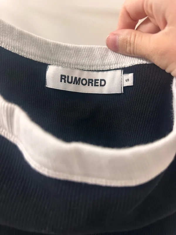 rumored tank top Black - Image 3
