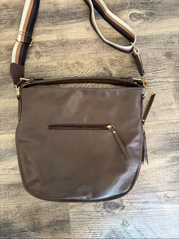 Wrangler Vintage Leather Hobo Bag - Image 4