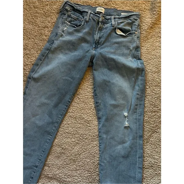 Citizens Of Humanity Light Blue Ankle Crop Jeans - Image 6