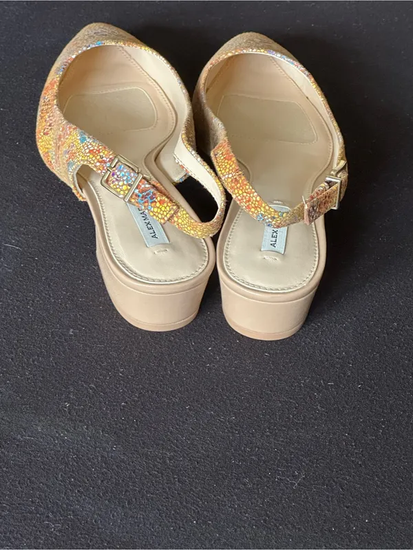 Alex Marie “Charlyn” Sling back block heels - Image 10