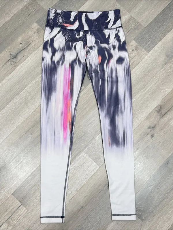 Lululemon Wunder Under Leggings Engineered Deep Mirage Purple White Tie Dye 6 - Image 3