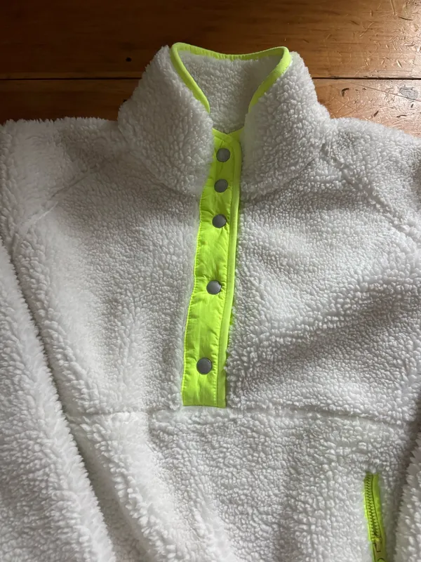 American Eagle Fuzzy Half Zip - Image 2