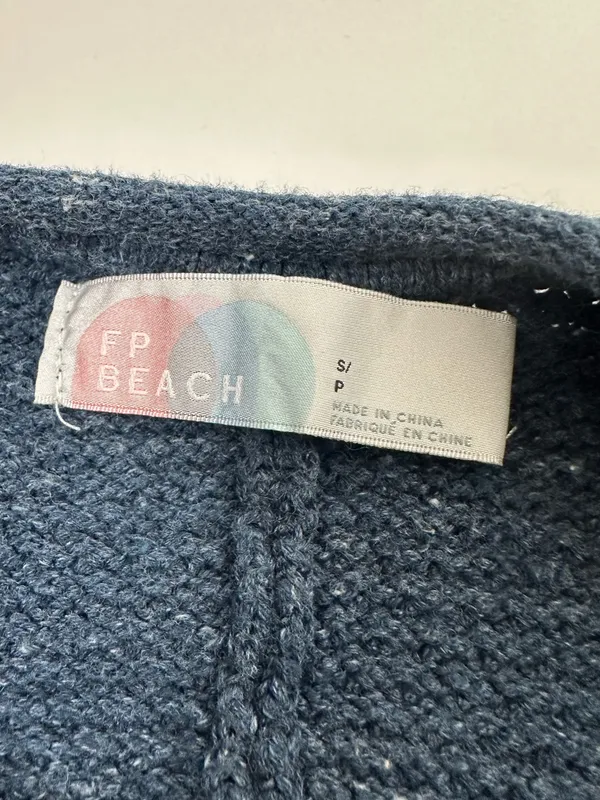FP Beach Hailee Cropped Leg Sleeveless Textured Sweater Jumpsuit - Image 5